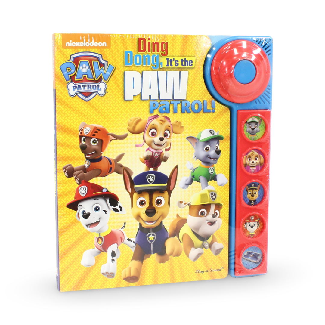PI Kids Ding Dong, It's The Paw Patrol! Sound Book - Assortments