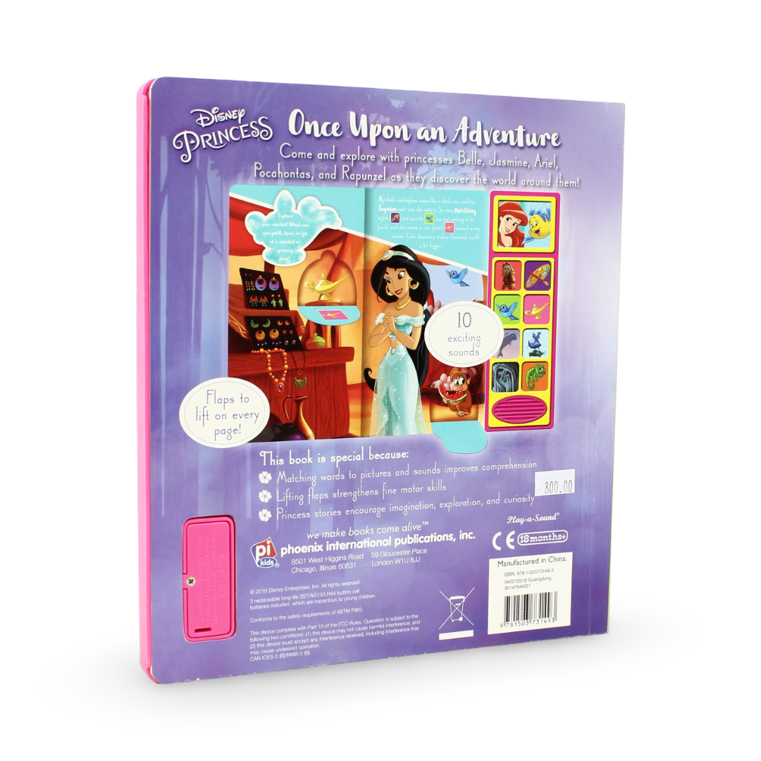 Pi Kids Disney Princess Once Upon an Adventure Sound Book