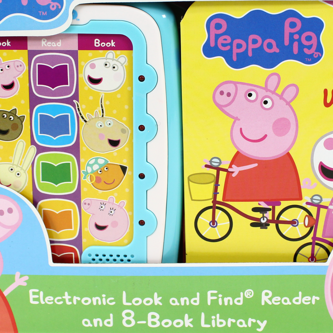 Pi Kids Peppa Pig Electronic Me Reader Jr. 8-Book