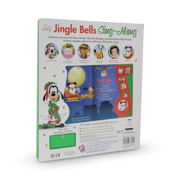 PI Kids Disney Baby: Jingle Bells Sing-Along Sound Book