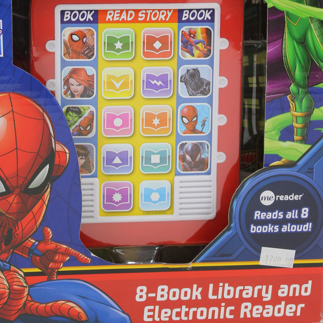 Marvel Spider-Man: Me Reader 8-Book Library and Electronic Reader Set