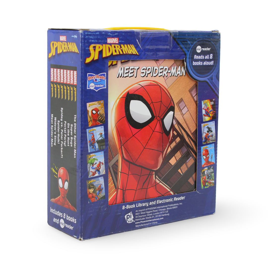 Marvel Spider-Man: Me Reader 8-Book Library and Electronic Reader Set