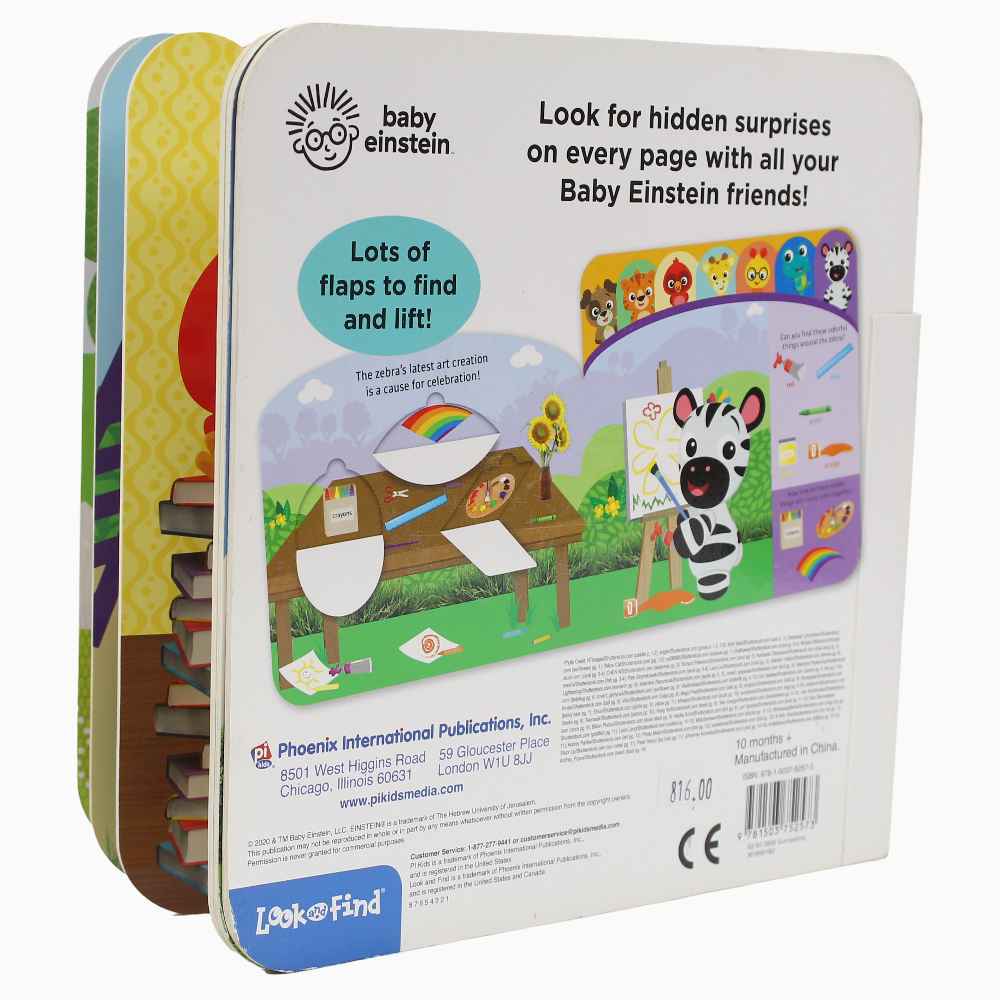 Baby Einstein - Look and See with Me! Lift-a-Flap Look and See with Me! Board Book