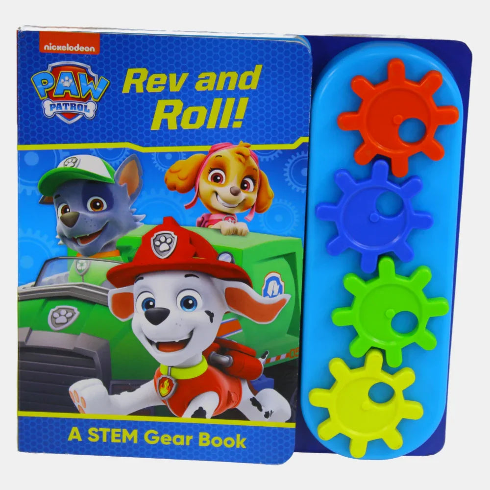 Paw Patrol: Rev and Roll – A STEM Gear Book