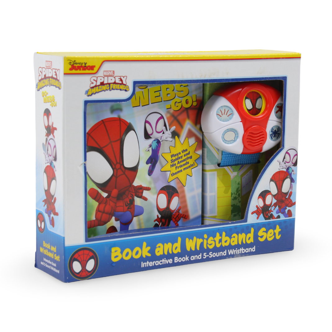 Spider-Man Spidey and His Amazing Friends Book and Wristband Set - Assortments - Phoenix International Publications