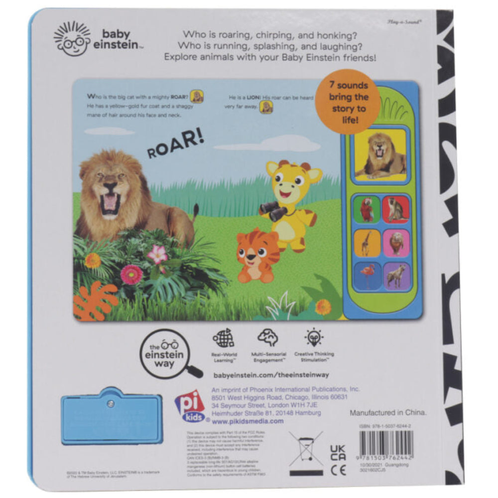 Baby Einstein: Animal Sound Safari Sound Book