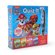 Nickelodeon PAW Patrol: Quiz It 4-Book Set and Smart Pen