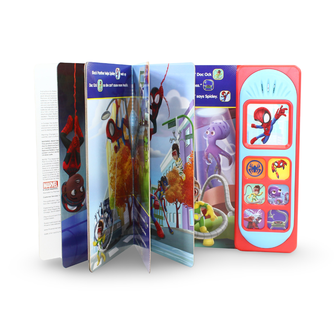 Pi Kids Spidey Makes a Splash Sound Book