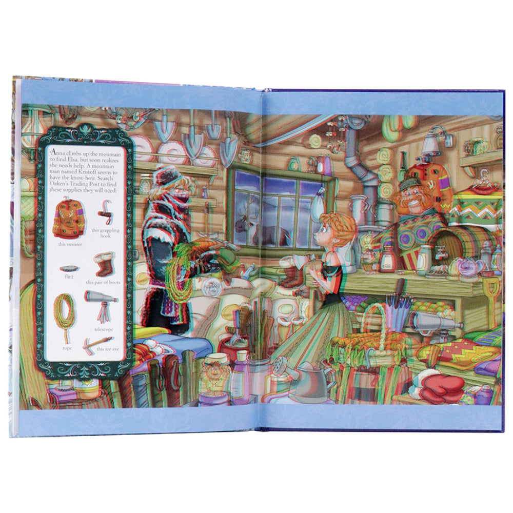 Disney Frozen: Look and Find 3D Book - Assortments - Phoenix International Publications