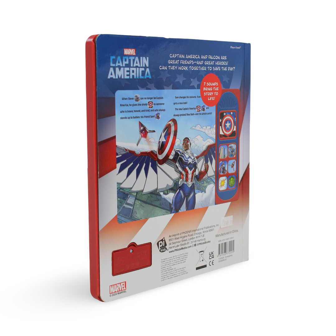 Marvel Captain America: Time to Fly Sound Book
