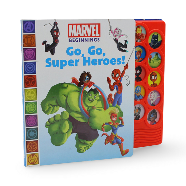 Marvel Beginnings: Go, Go, Super Heroes! Sound Book