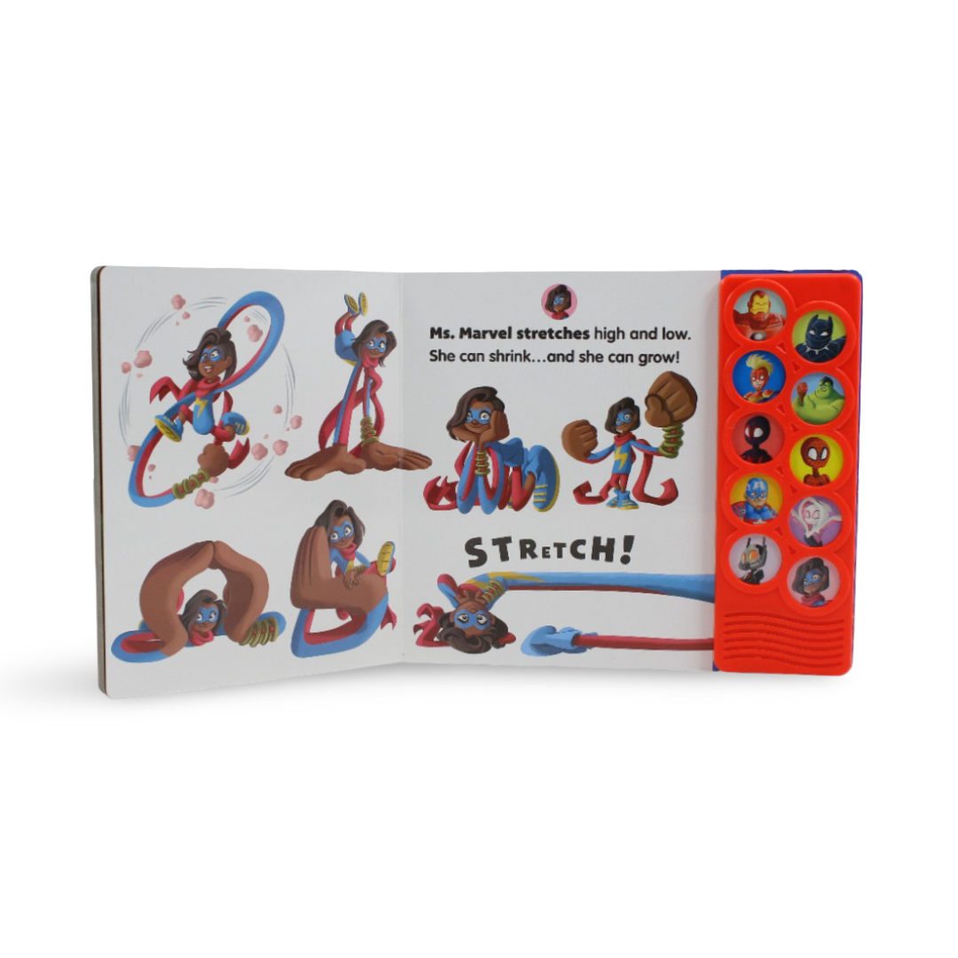 Marvel Beginnings: Go, Go, Super Heroes! Sound Book - Assortments - Phoenix International Publications