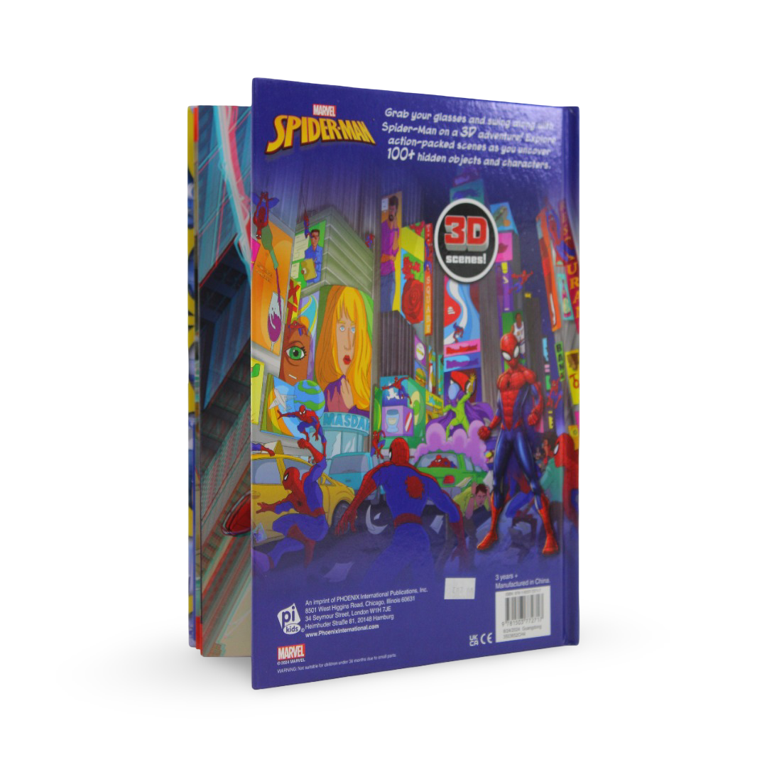 Marvel Spider-Man: Look and Find 3D Book