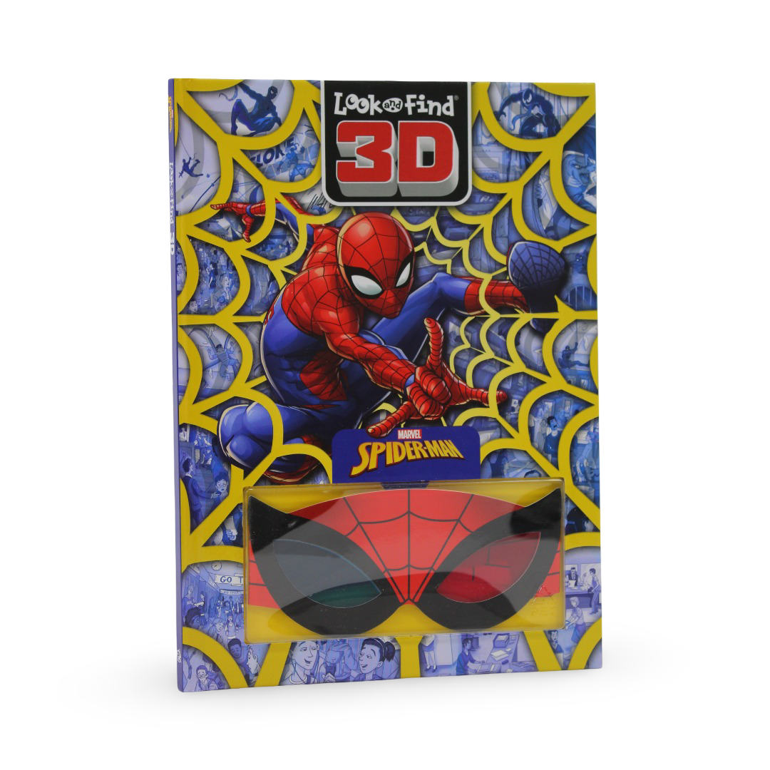 Marvel Spider-Man: Look and Find 3D Book