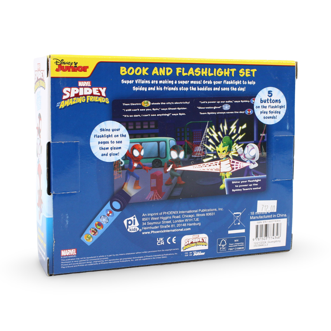 Pi Kids Glow Lfab Marvel: Spidey, Spidey الوهّاج