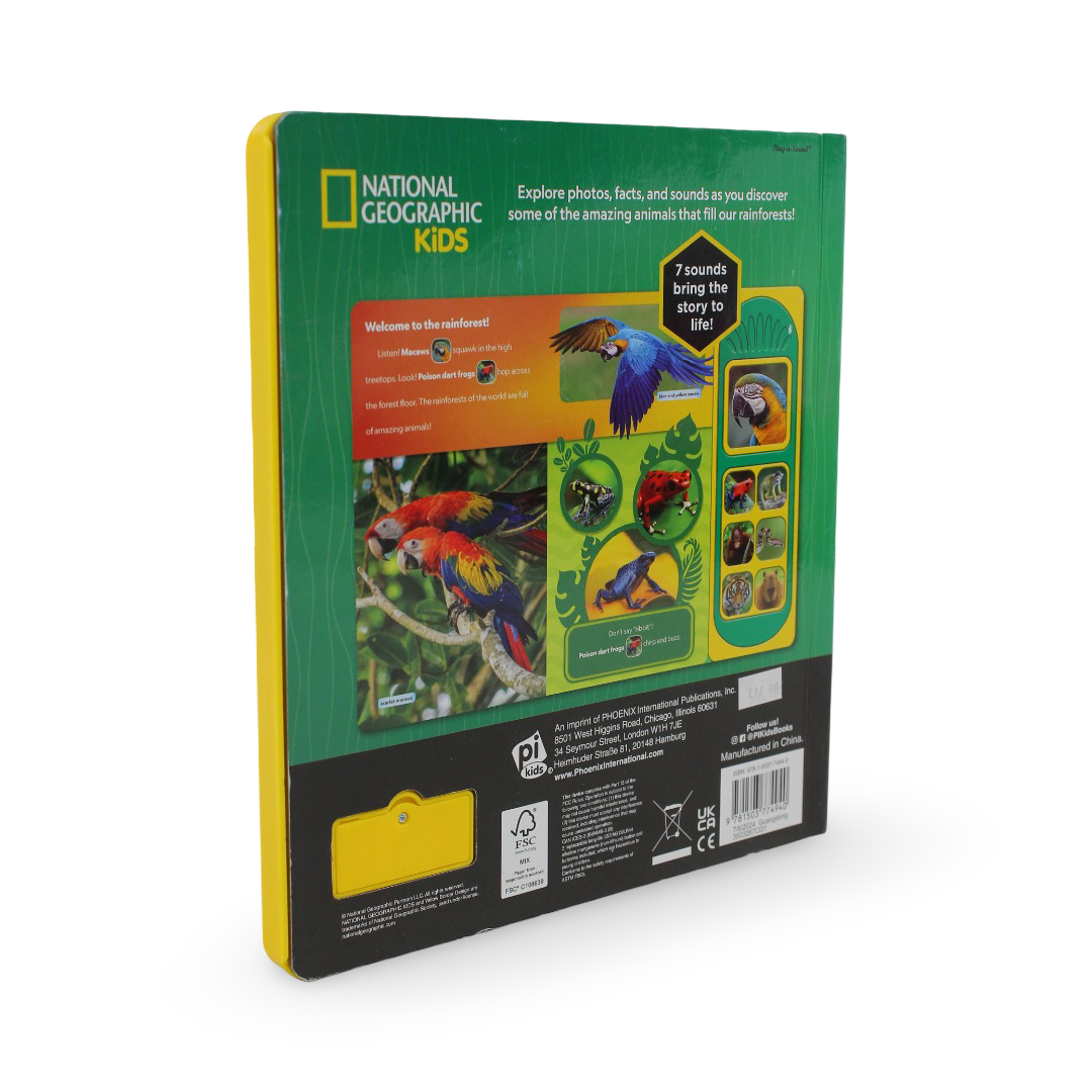 National Geographic Kids: Amazing Animals! Sound Book