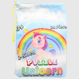 Puzzle Bag, Unicorn Shape - Multicolor