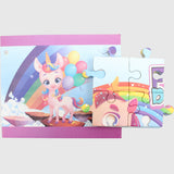Puzzle Bag, Unicorn Shape - Multicolor