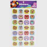 Stickers Pack - 60 Pieces (Animals)