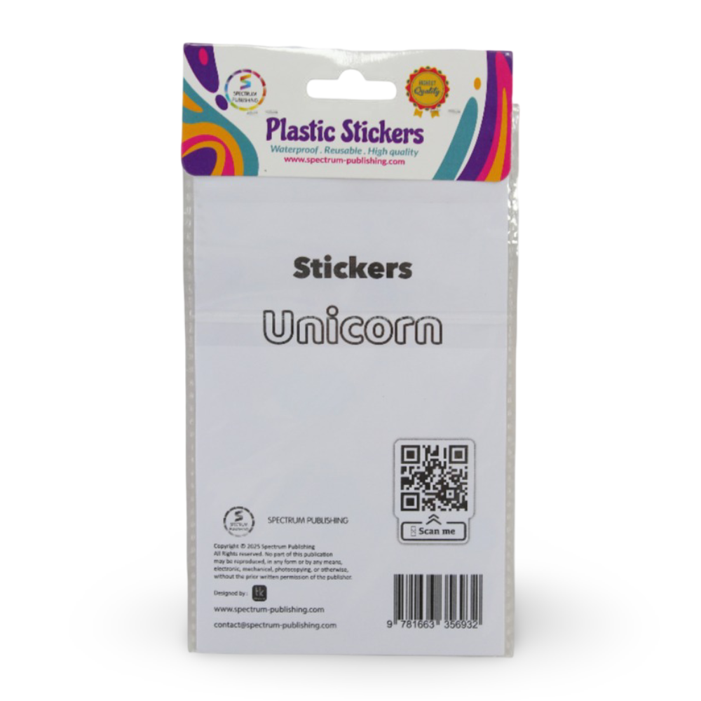 Spectrum Publishing "Unicron" Plastic Stickers