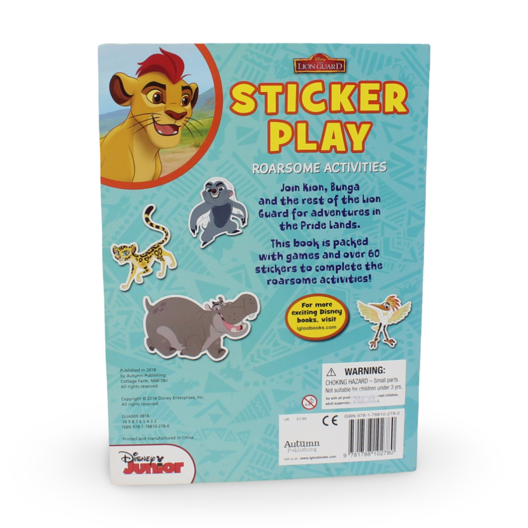 Disney Sticker Play - Roarsome Activities