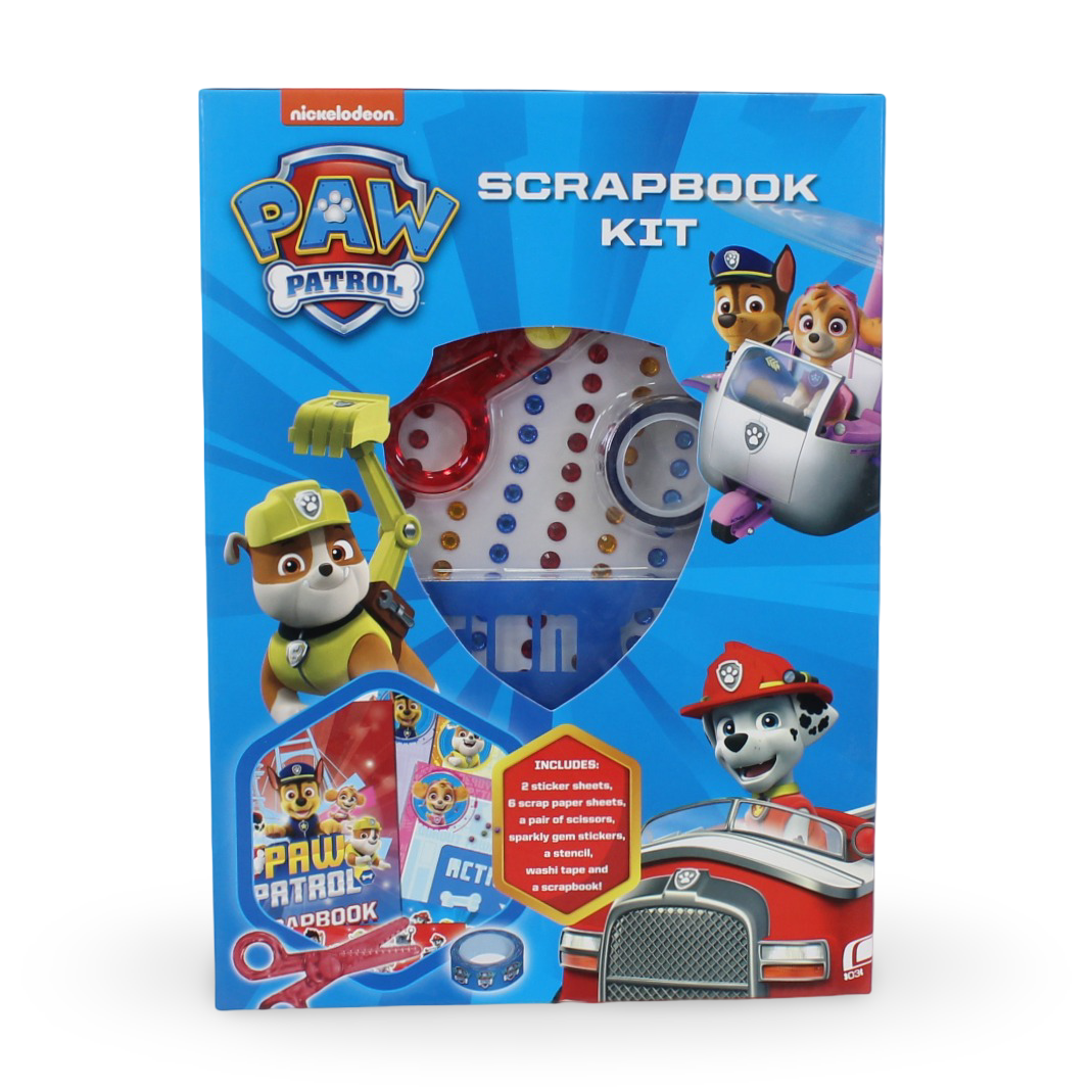 Paw Patrol Scrap Book Kit