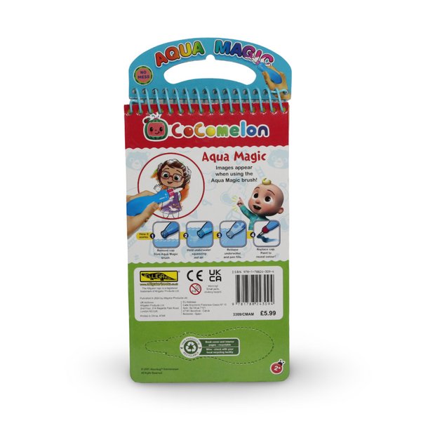 Cocomelon Aqua Magic Reusable Water Painting with Water Pen