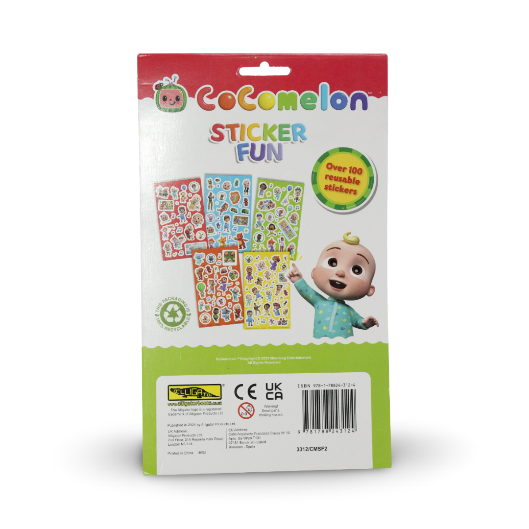 CoComelon Sticker Fun Activity Book