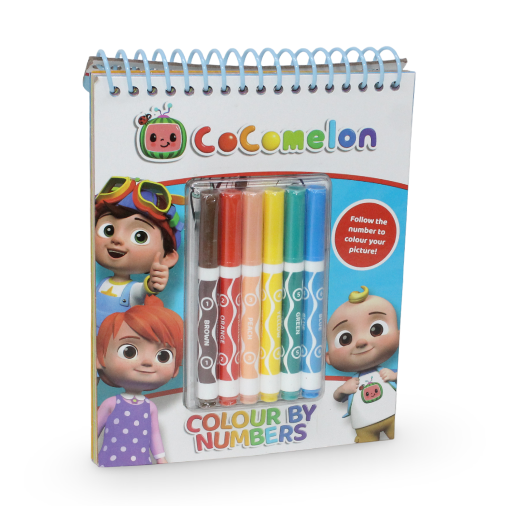 CocComelon Colour by Numbers Set - Assortments - OKO