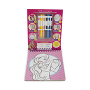 Barbie Colour By Numbers Carry-Along Activity Set