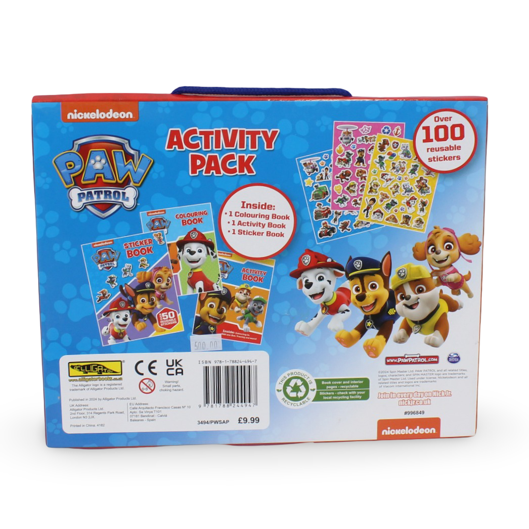 Activity Pack – Paw Patrol