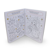 Princess Gem Sticker & Colouring Book