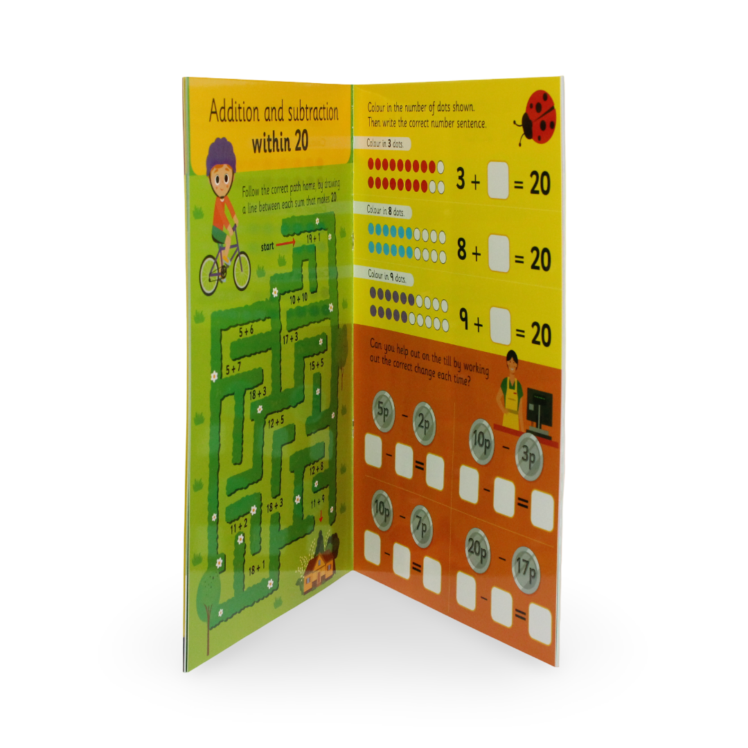 Alligator Books Wipe Clean: Addition and Subtraction Activity Book - Assortments