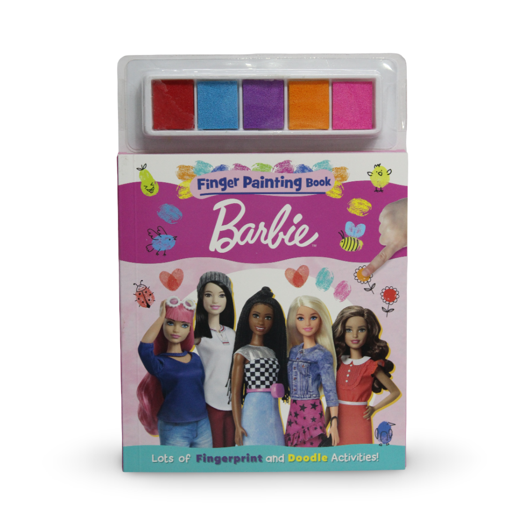 Barbie Finger Painting Book - Assortments - OKO
