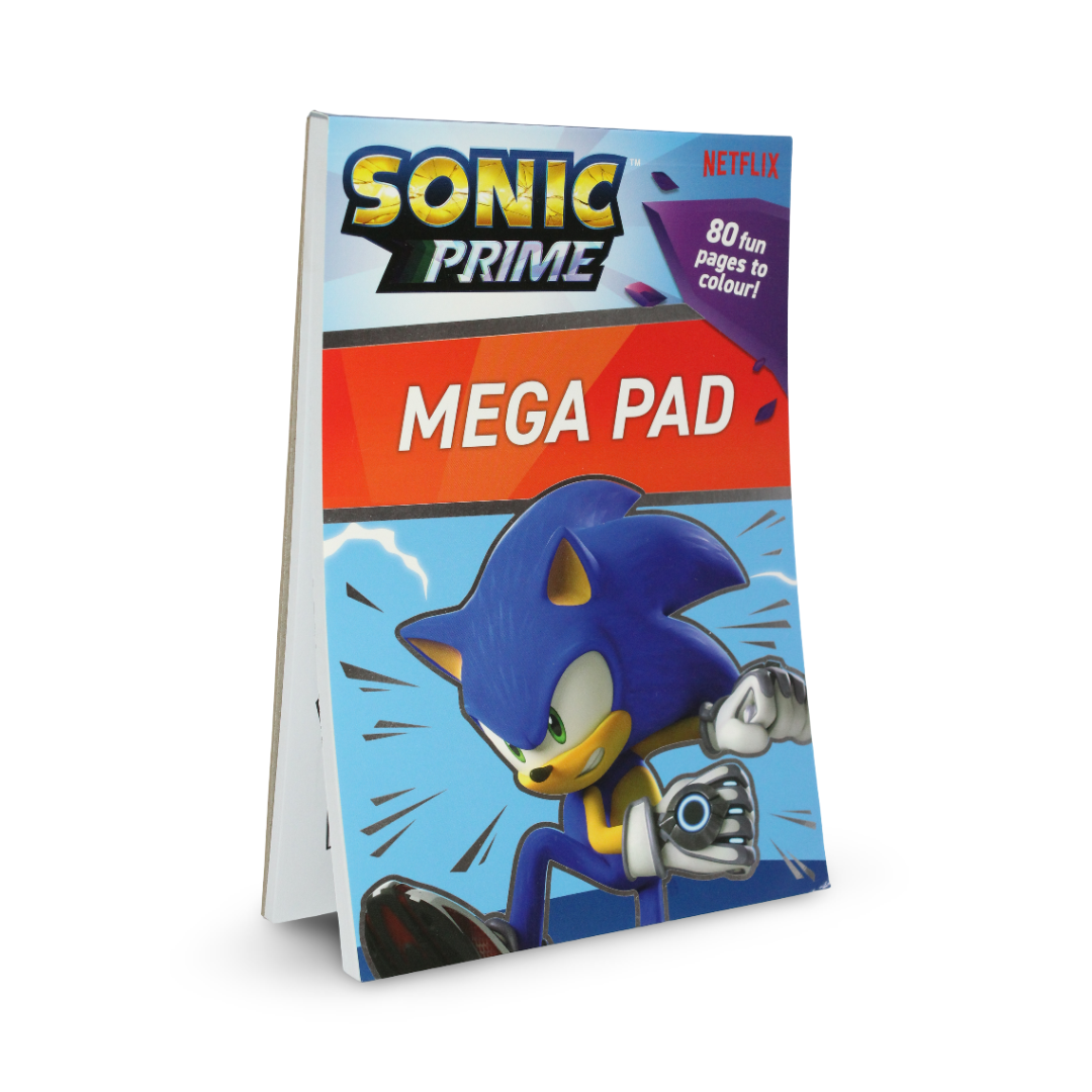Sonic Prime Mega Pad – 80 Pages