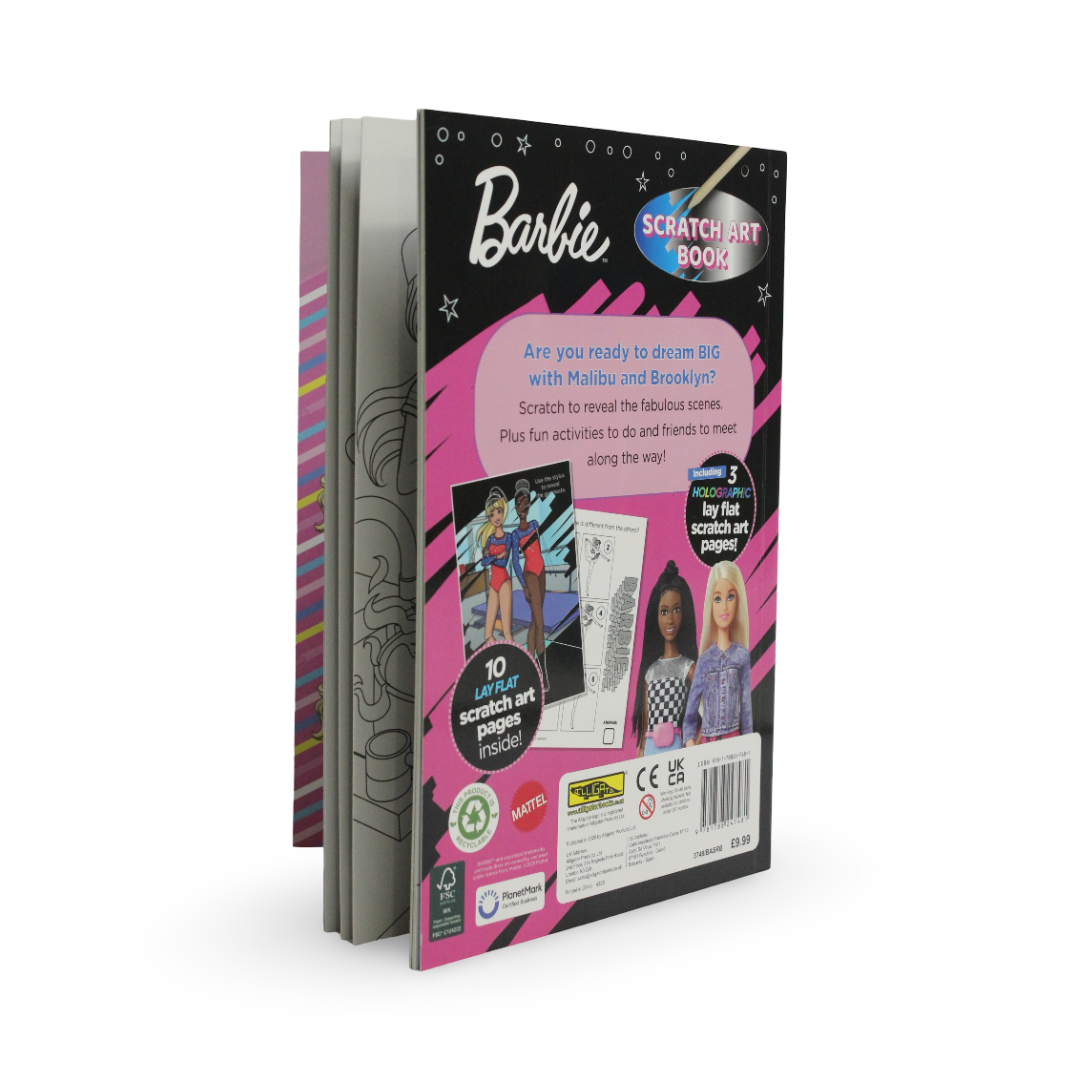 Barbie Scratch Art Book