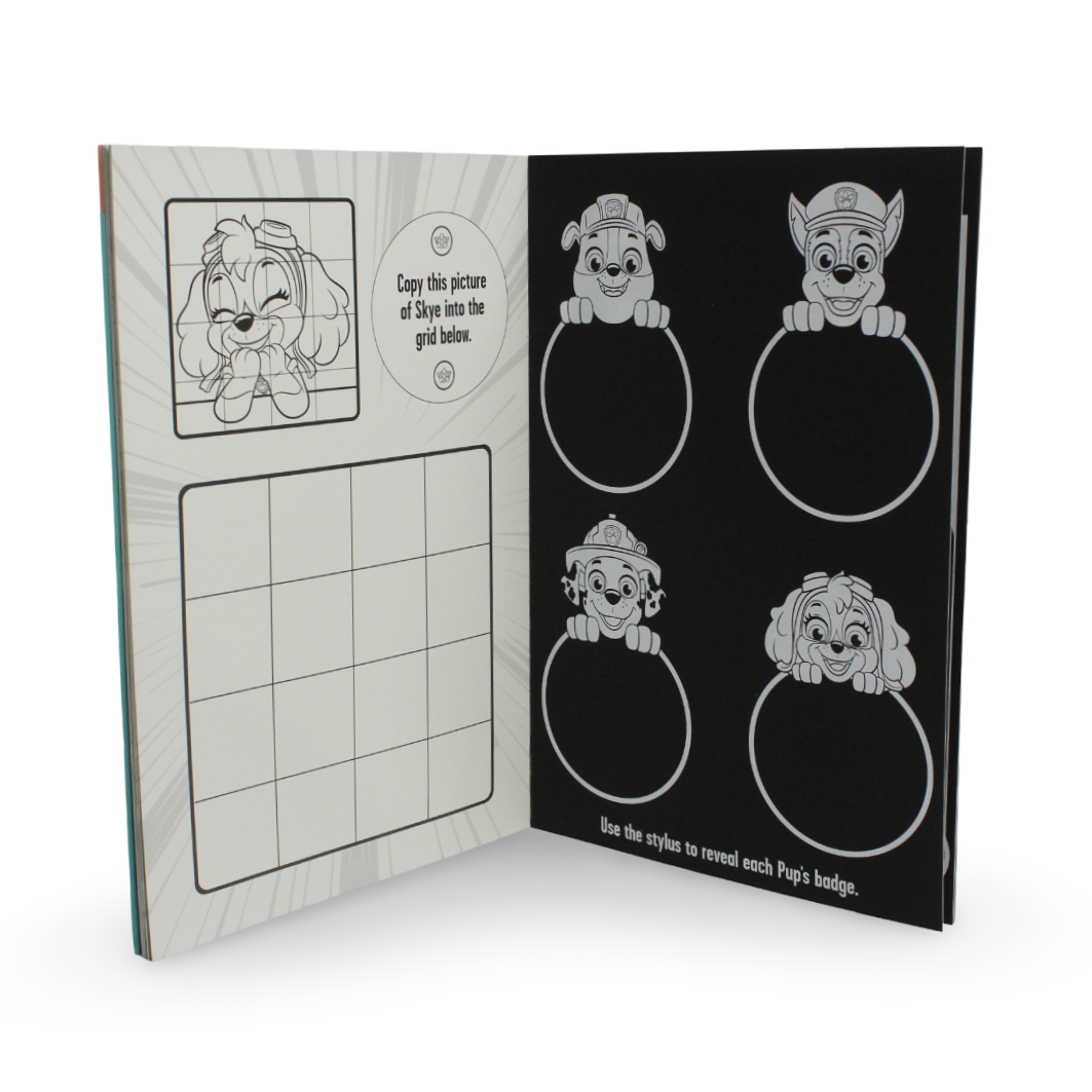 Nickelodeon Paw Patrol Scratch Art Book - Assortments