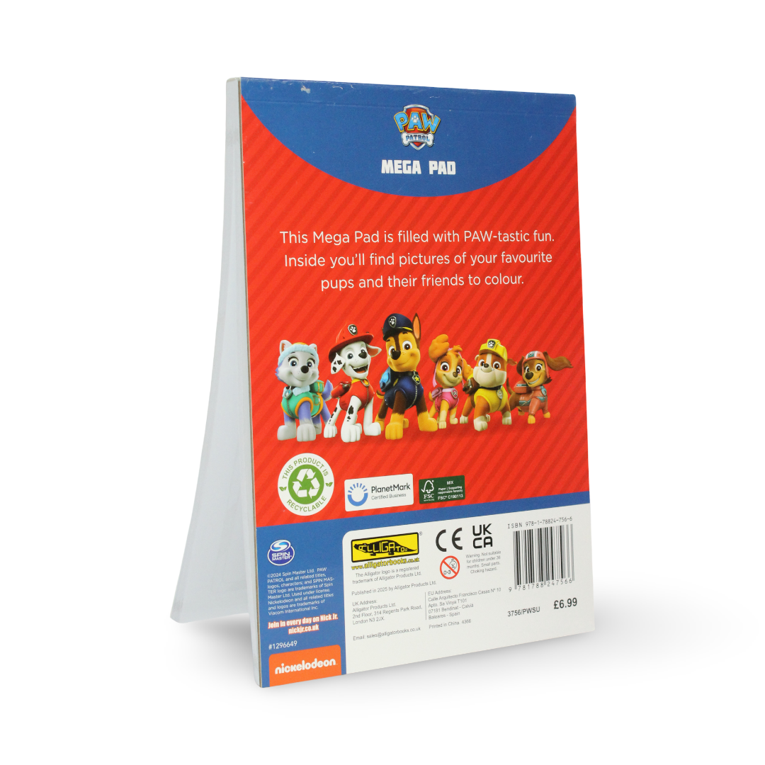 Nickelodeon Paw Patrol Mega Pad Coloring Book