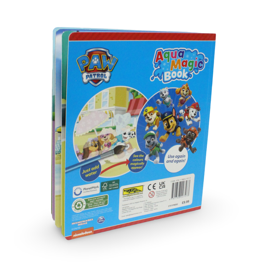 Paw Patrol Aqua Magic Book