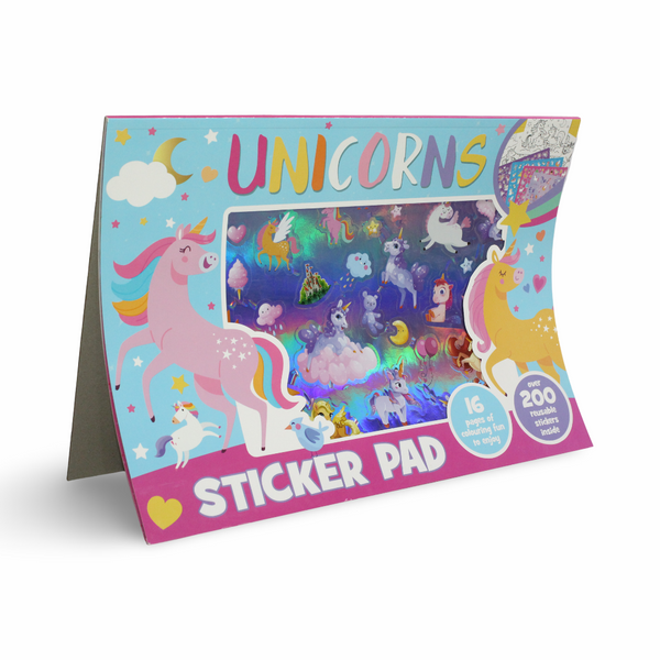 Unicorn Sticker Pad and Activity Book