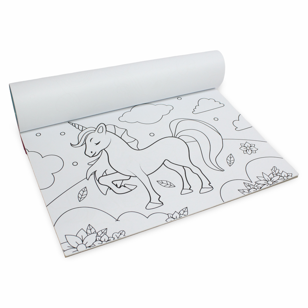 Unicorn Sticker Pad and Activity Book - Assortments - OKO