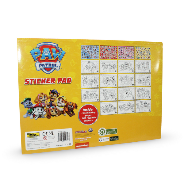 Nickelodeon Paw Patrol Sticker Pad
