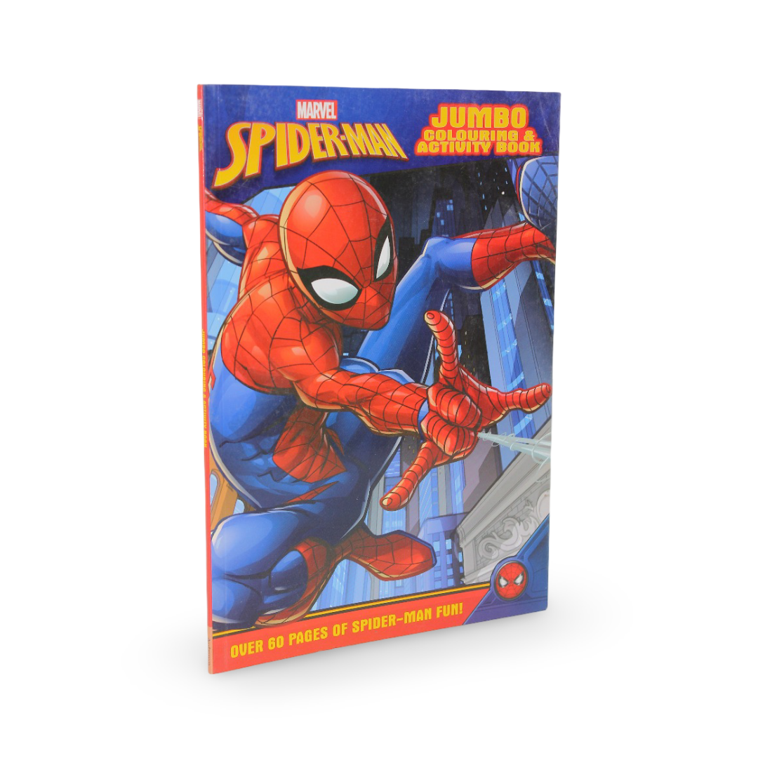 Marvel Spider-Man: Jumbo Colouring and Activity Book