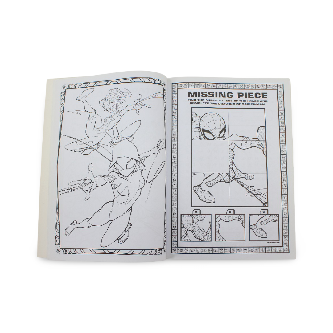 Marvel Spider-Man: Jumbo Colouring and Activity Book