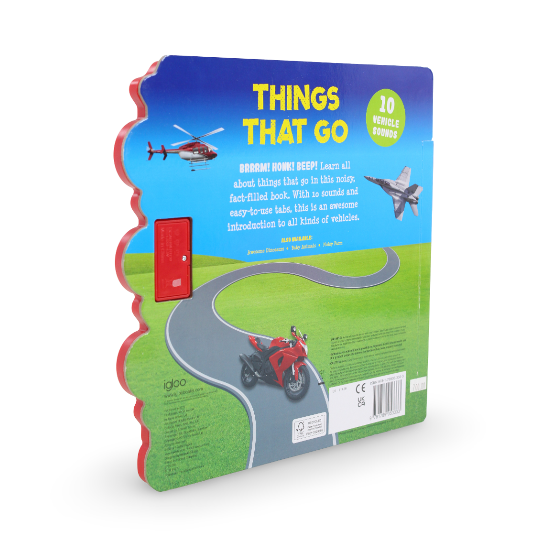 Igloo Books "Things That Go" Sound Book