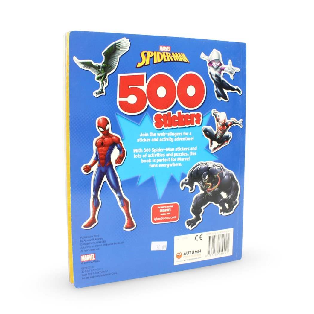 Autumn Marvel Spider-Man: 500 Stickers Activity Book