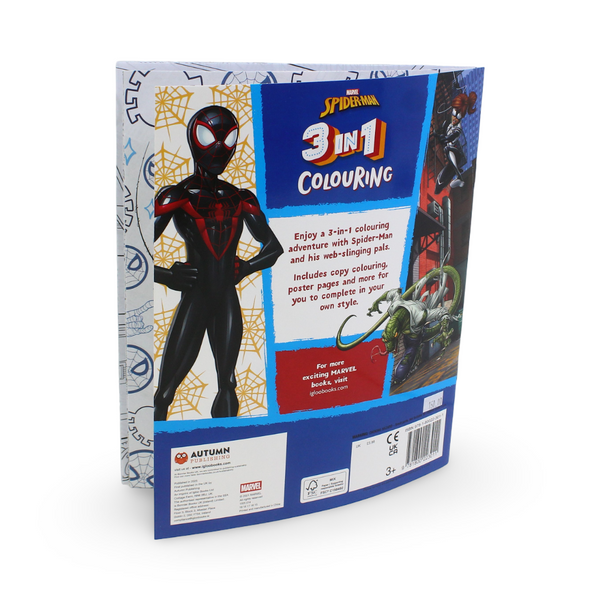 Igloo Books Marvel Spider-Man: 3-in-1 Colouring Book