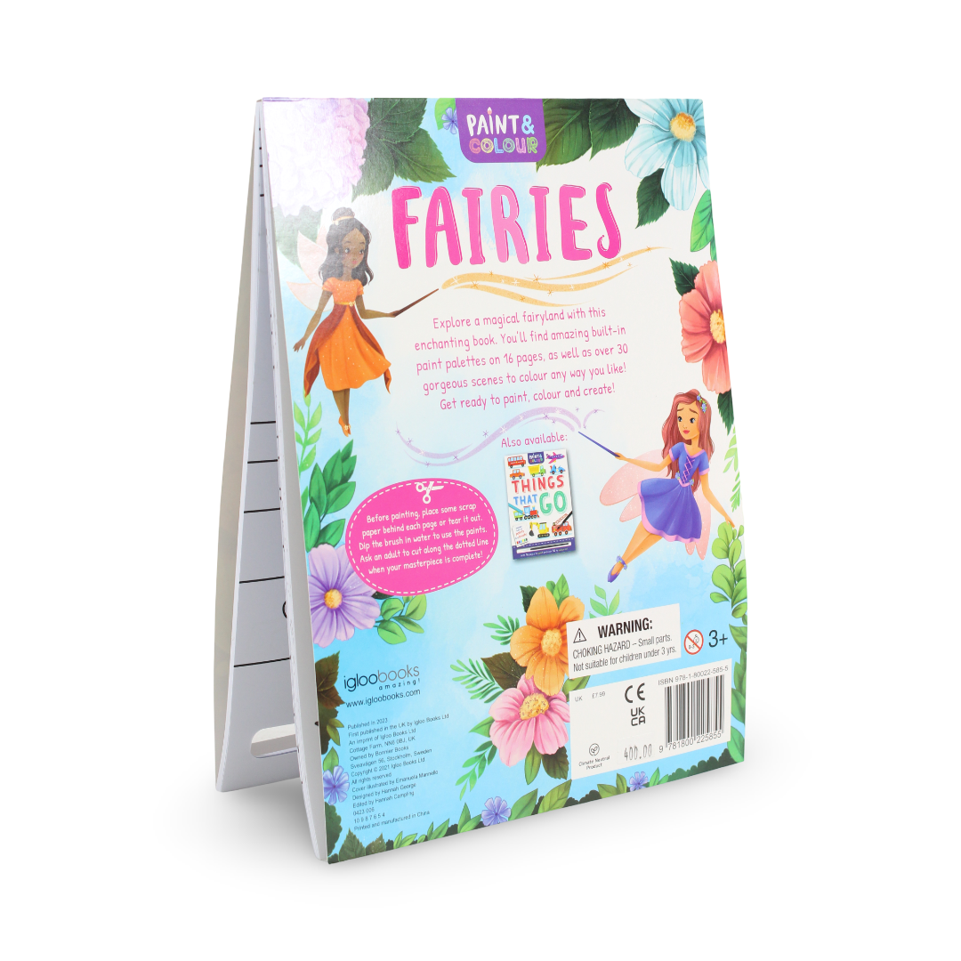 Igloo Books "Paint & Colour Fairies" Book