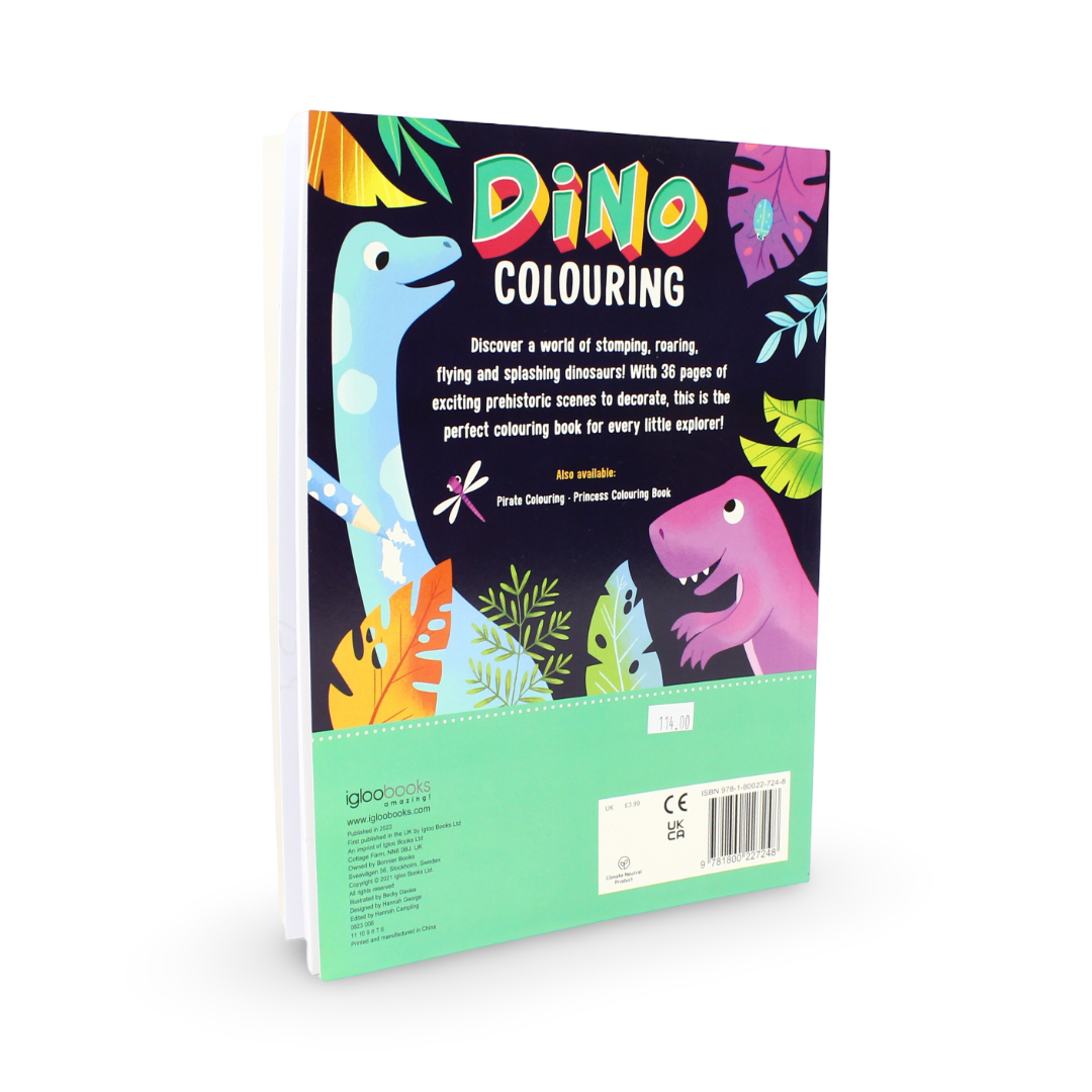 Igloo Books Dino Colouring Book
