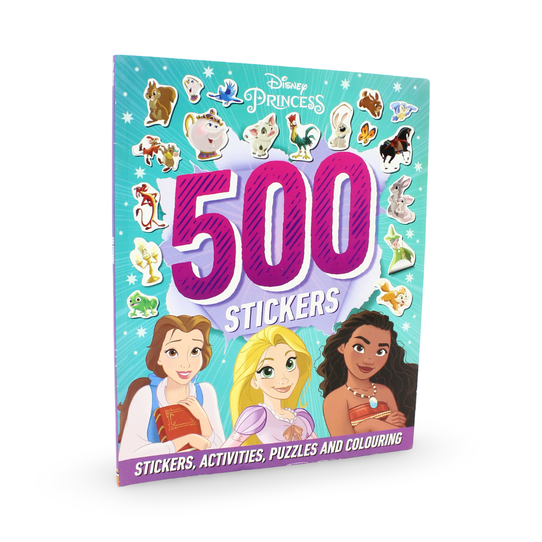 كتاب أنشطة أميرة الخريف 500 ملصق